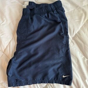 Nike Men's Navy Blue Shorts